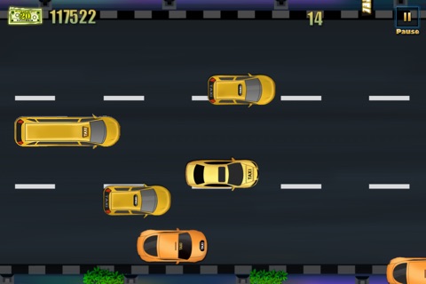 Taxi In New-York Traffic - The cool free cab game ! screenshot 3