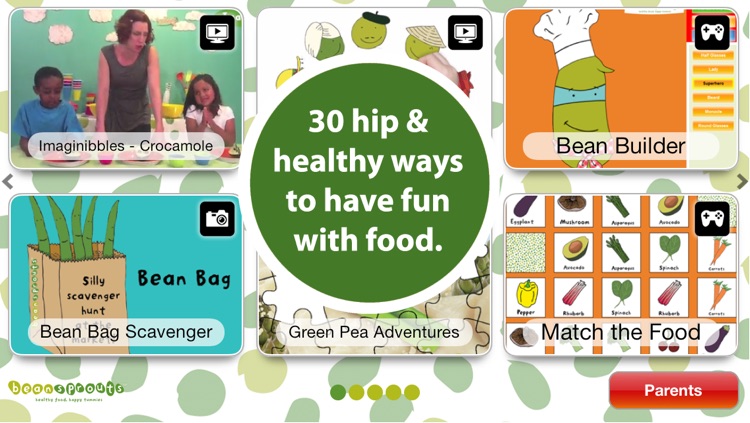 Cooking Fun For Kids: Healthy Playful Recipes, Food Games, and Videos for Kids in the Kitchen by Bean Sprouts