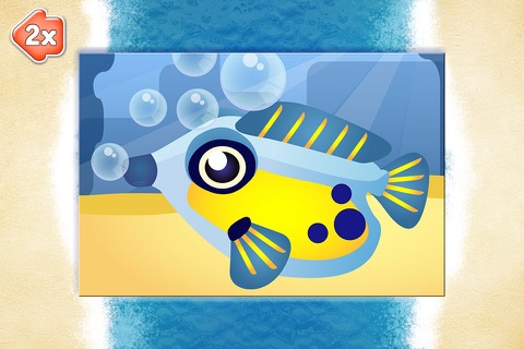 Toddler Games - Fish Puzzle (6 Parts) 2+ screenshot 2