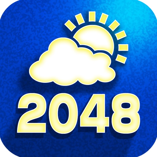 Weather 2048 FREE - A Climate Logic Strategy Puzzle icon