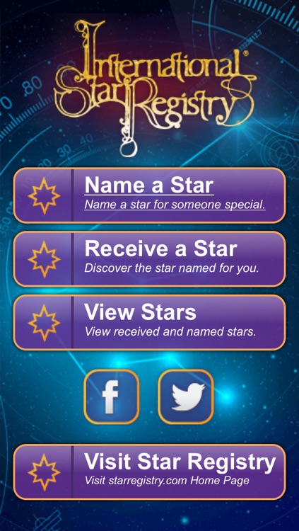 Name a Star - Buy a Star, International Star Registry