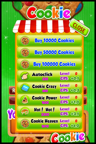 Cookie Click - a tap color clicker fast tapping game screenshot 4