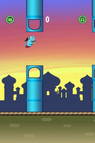 Flappy Genie Adventure - Best genie flying game screenshot 2