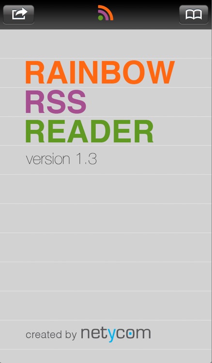 Rainbow RSS Reader