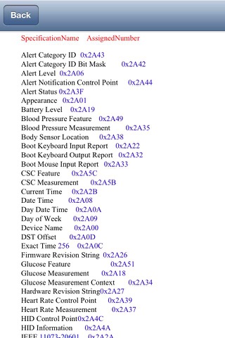 Bluetooth Low Energy BLE  tool screenshot 4