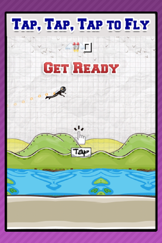 Wing-Suit Jetpack: Stickman Air-Plane Flapper screenshot 2