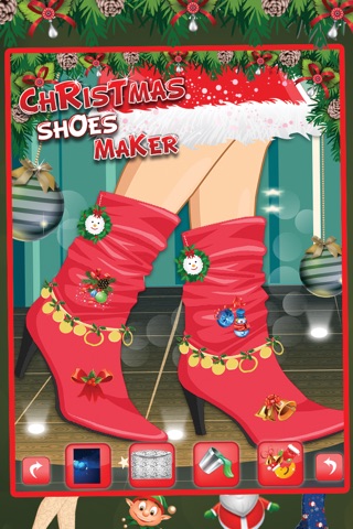 Christmas Shoes Maker Free Games screenshot 3