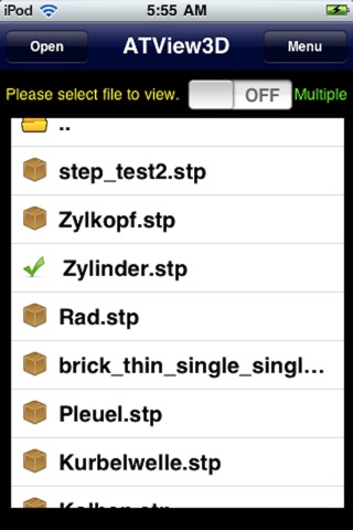 ATView3D STEP i screenshot 2
