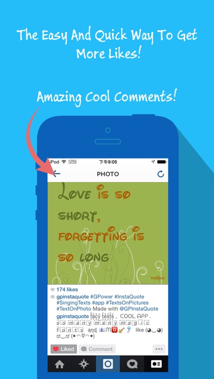 Fancy Texts Keyboard for iOS 8 - Cool Font, Funny Text & Fantastic Emoji Fonts for Instagram Comments