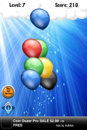 My Balloons HD Free: Pop the balloons faster you can. Free G(圖2)-速報App