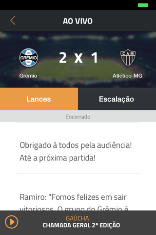 Futebol da Gaúcha screenshot 4