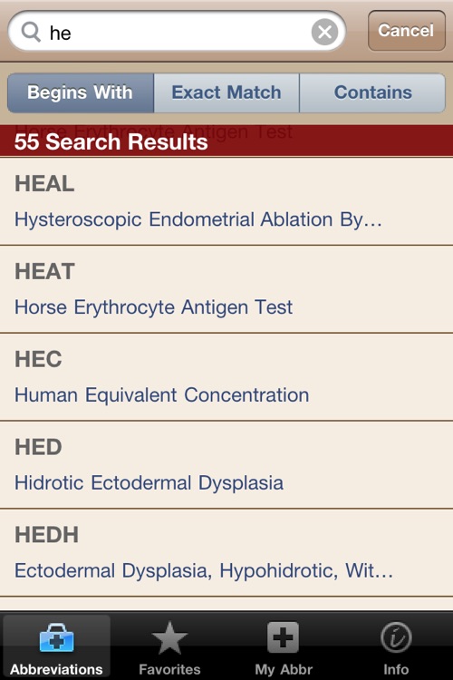 Medical Abbreviations and Acronyms