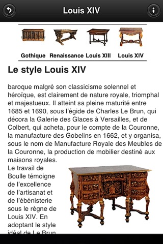 Meubles de style screenshot 2