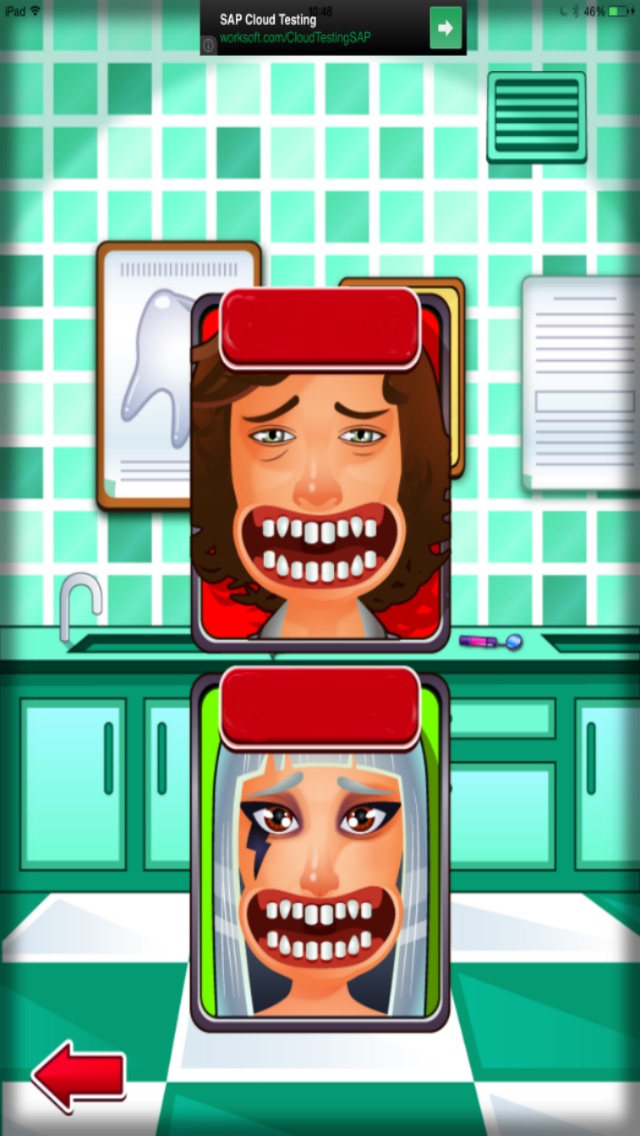Aaah! Celebrity Dentist FREE- Ace Awesome Game for Girls and School Boys 1.2 IOS -