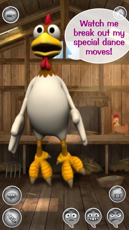 Hello Talky Chip! FREE - The Talking Chicken screenshot-3