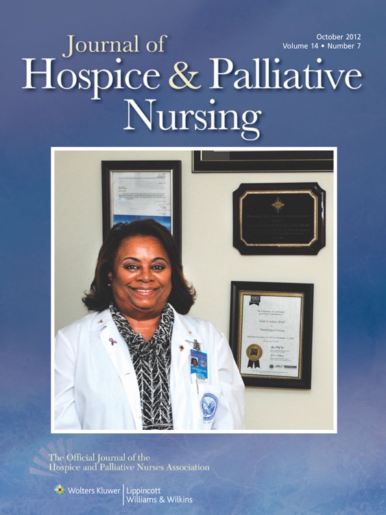 Journal of Hospice & Palliative Nursing by Wolters Kluwer Health