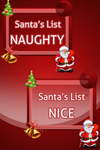 Santa Christmas Naughty or Nice List. Free screenshot 2