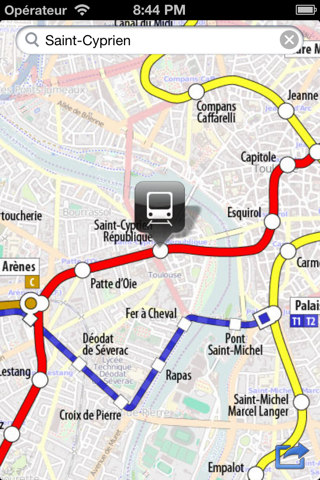 MetroMap Toulouse screenshot 3