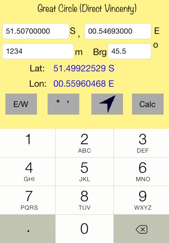 GcCalc screenshot 2