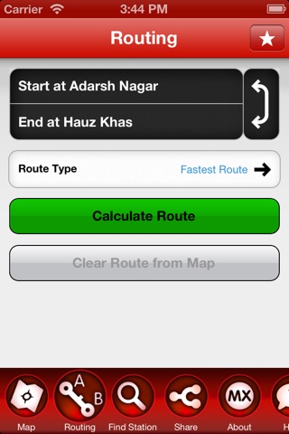 Delhi Metro Interactive Map screenshot 2