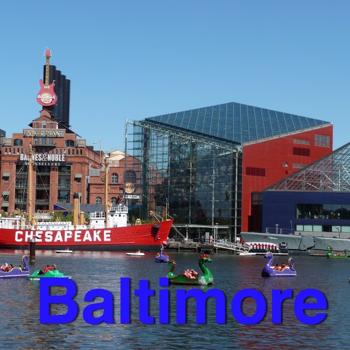 Baltimore Offline Map.