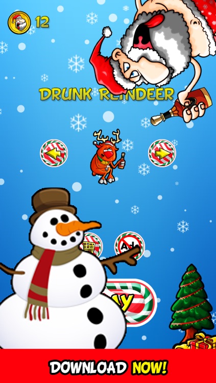 A Drunk Santa! FREE : Half Naked Hussle Game - By Dead Cool Apps screenshot-4