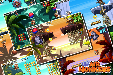 Air Monkeys Lite screenshot 2