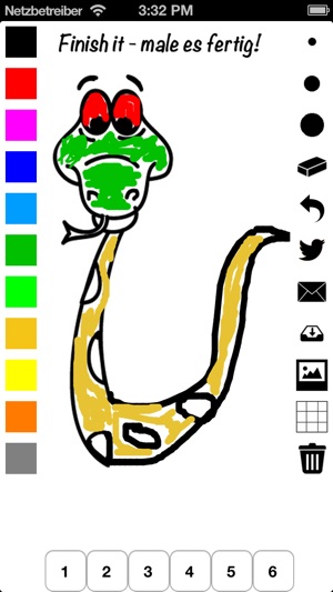 Animal Coloring Book for Children: Learn to color a snake, h(圖1)-速報App