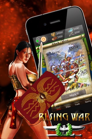 RISING WAR - Star Of Thrones Special Edition Strategy Game screenshot 3