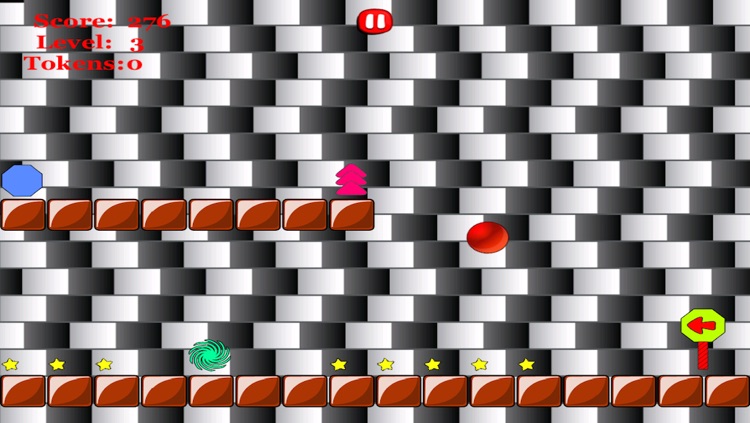 Trial Fusion Craze - Addictive Red Bouncing Ball Spikes Run screenshot-3