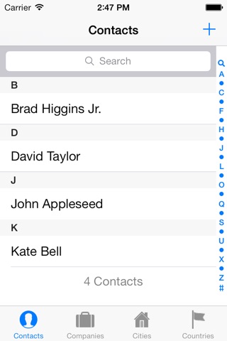 Contacts XT - Address Book screenshot 2