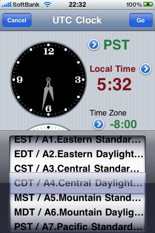 UTC Clock screenshot 3