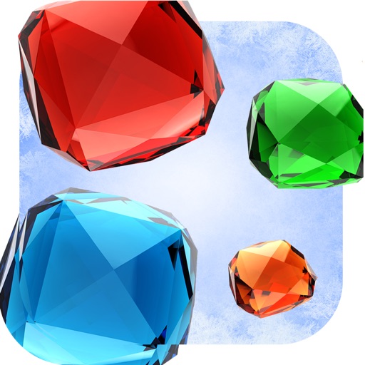 A Frozen Gems Doigt - Fun Match-3 Jewel Game-s Free