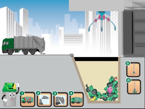 Leer samen met vuilnisbakkie en speel ook leuke spelletjes screenshot 2