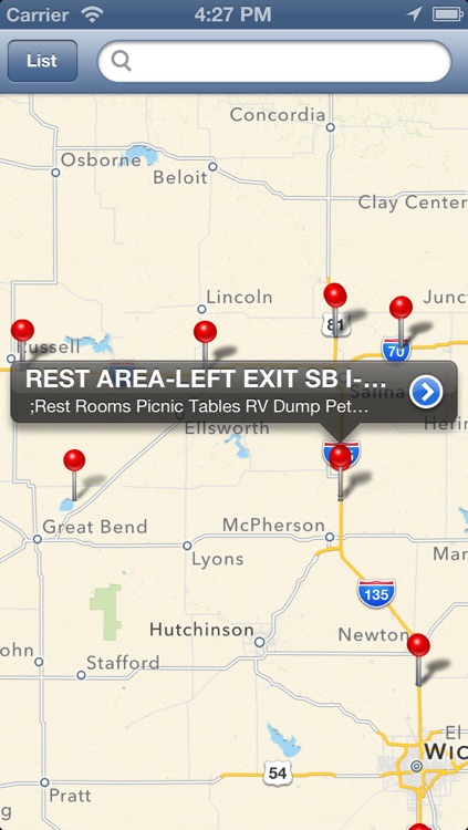 Rest Area Locator for US highway - Pro screenshot-3