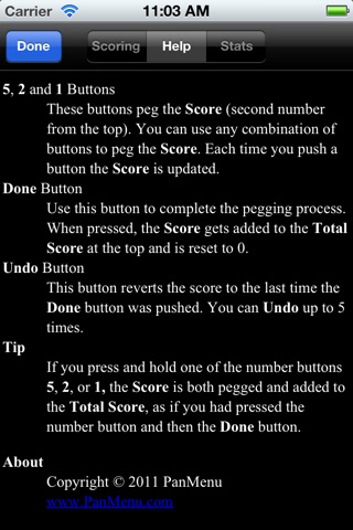 Travel Cribbage Board screenshot 4