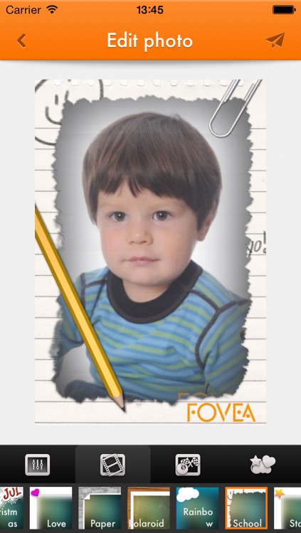 Fovea photo - edit and share your portraits from Fovea