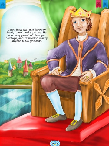 App Name  The Princess and the Pea - Have fun with Pickatale while learning how to read. screenshot 2