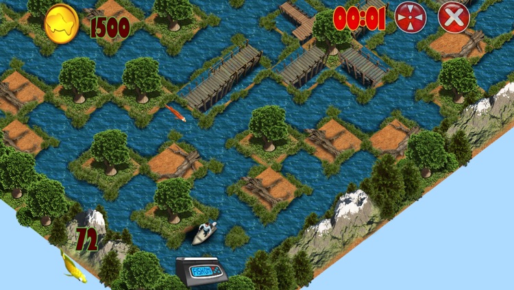 Fish On! Maze Game for the Mega Fisherman screenshot-3
