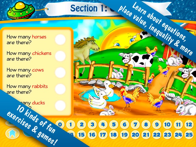 Math Fun 1st Grade Lite HD: Addition & S