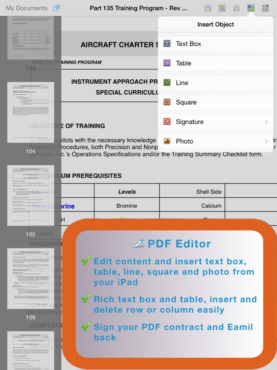 PDF Editor for iPad