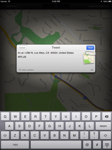 Location+ iPad Location+ iPad