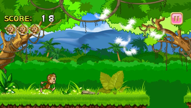 A Baby Monkey Run - Fun Kong Race Against Spider Snakes