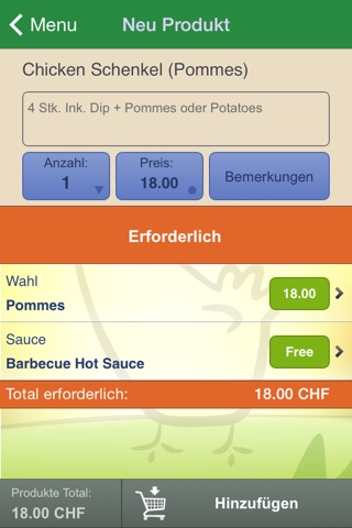 Swiss Chicken Kurier screenshot 3