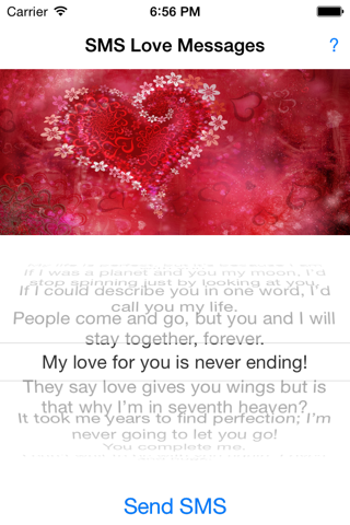 SMS Love Messages screenshot 2