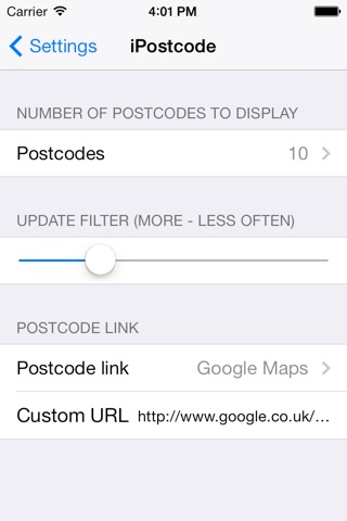 iPostcode screenshot 4