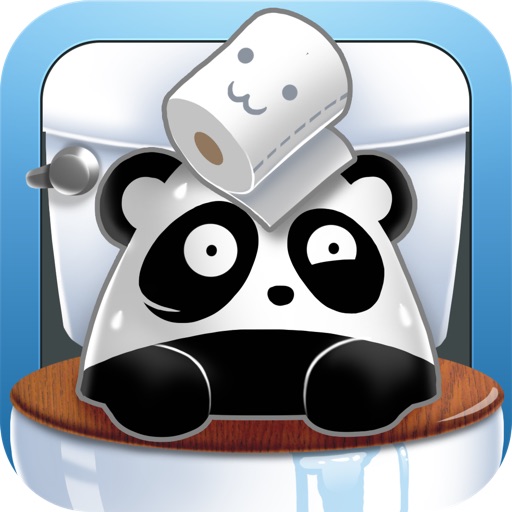 Fun Toilet Games: Panda Adventures iOS App
