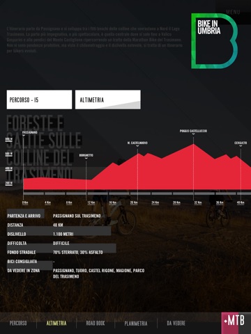 Bike in Umbria HD - UmbriaApp screenshot 4