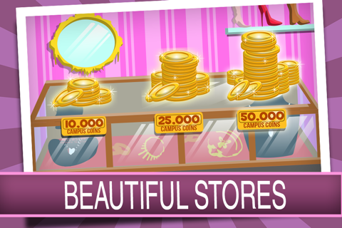 Hasty Fashion Campus Shopping Girl - Fun Celebrity Star in Modernism Boutique Rush screenshot 4