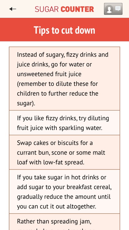 Sugar Counter: How to shop without sugar and follow a healthy low sugar diet or a sugar free diet screenshot-4